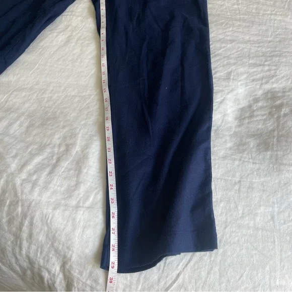 J. Crew Flannel Pajama Set Pink and Navy - Picture 12 of 15